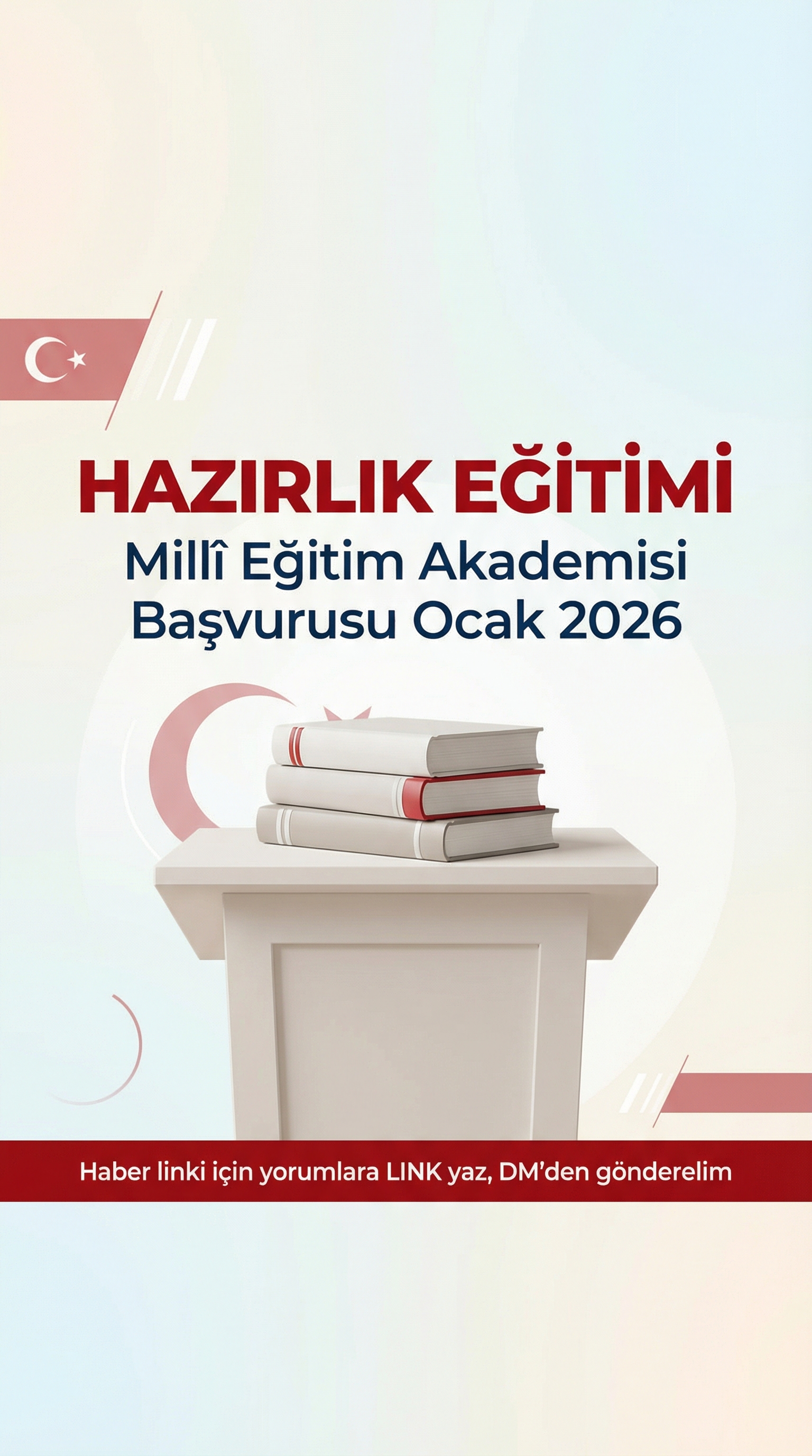 Millî Eğitim Akademisi Hazırlık Eğitimi Başvurusu