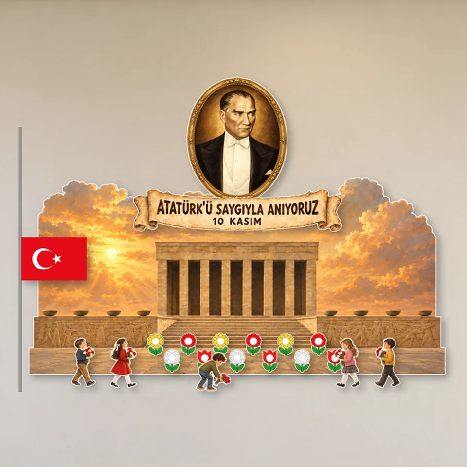 10 Kasım Anma Panoları Paketi — örnek sayfa 2