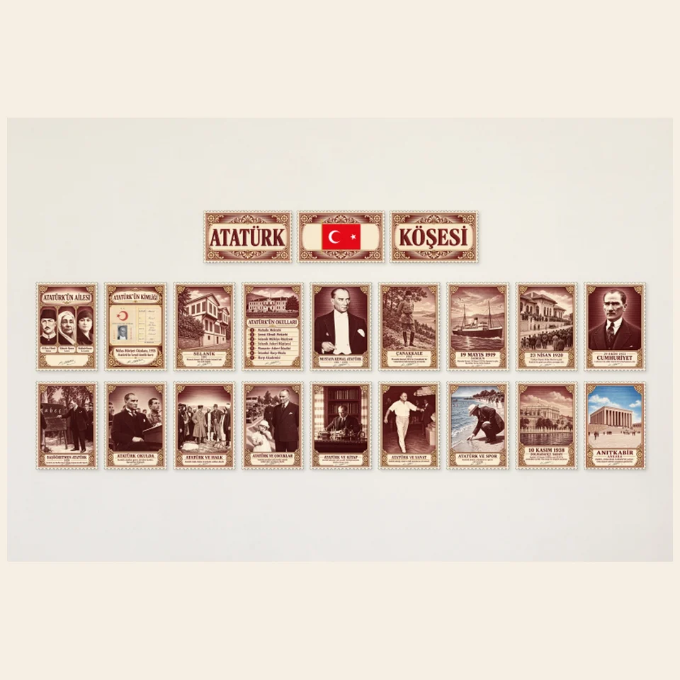 Atatürk Köşesi Pano Paketi — örnek sayfa 3