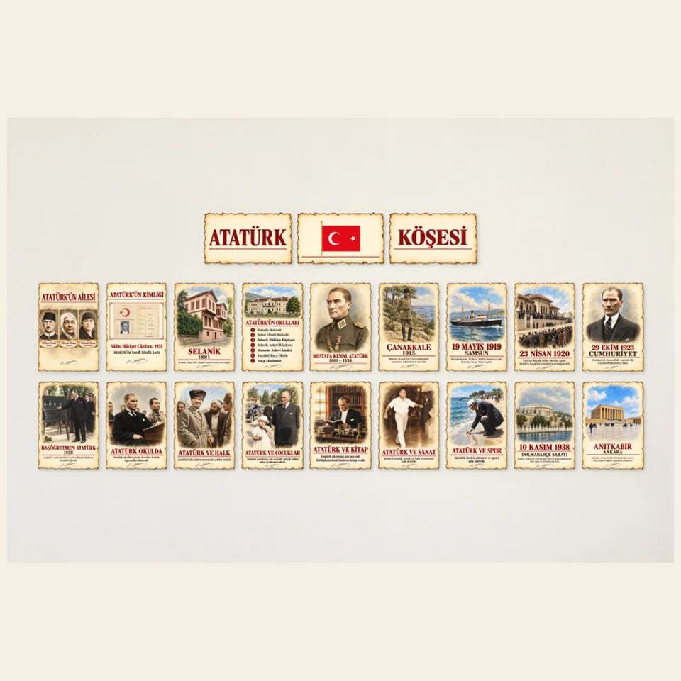 Atatürk Köşesi Pano Paketi — örnek sayfa 5