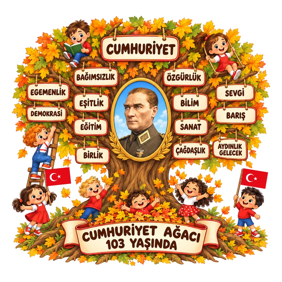 Cumhuriyet Ağacı Pano Paketi — örnek sayfa 7