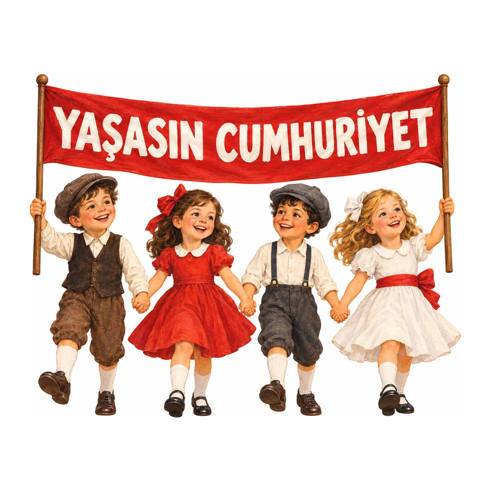 Cumhuriyet Bayram Sabahı — Dev 29 Ekim Posteri — örnek sayfa 3