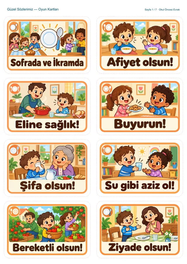 Güzel Sözlerimiz Pano Paketi — örnek sayfa 5
