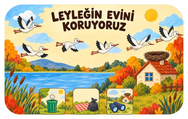 Leyleğin Evini Koruyoruz Panosu — örnek sayfa 2