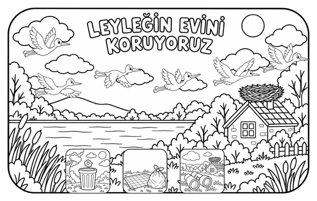 Leyleğin Evini Koruyoruz Panosu — örnek sayfa 3