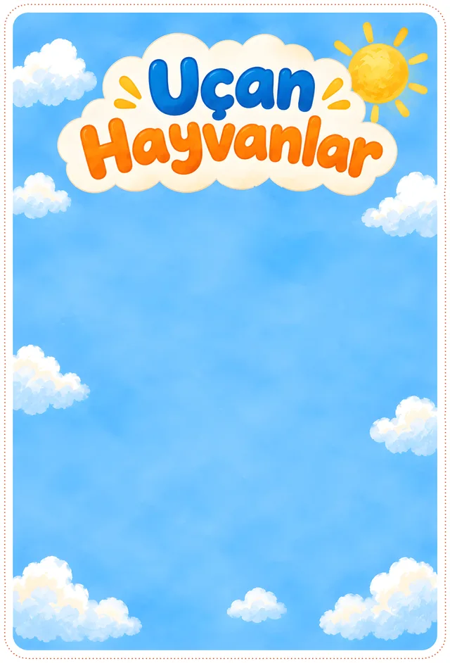 Uçan, Yüzen, Yürüyen Hayvanlar — Üç Poster — örnek sayfa 2