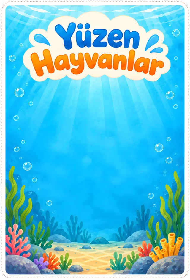 Uçan, Yüzen, Yürüyen Hayvanlar — Üç Poster — örnek sayfa 3