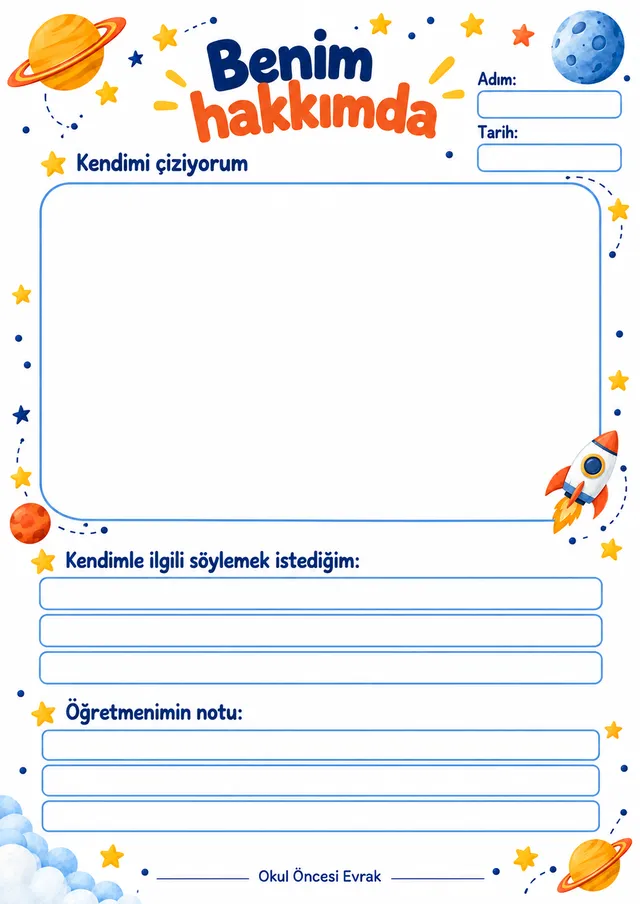 İlklerim Portfolyo Dosyası — Keşif Yolculuğum — örnek sayfa 2
