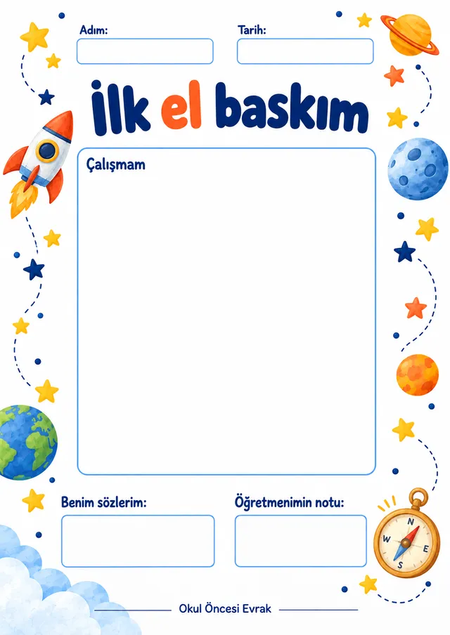 İlklerim Portfolyo Dosyası — Keşif Yolculuğum — örnek sayfa 5