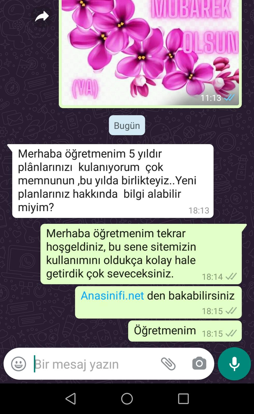 Öğretmen kullanıcı yorumu 4