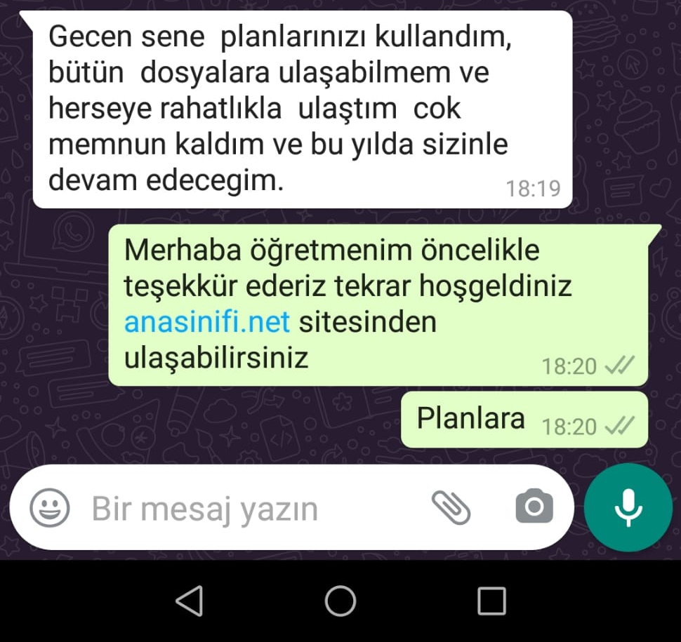 Öğretmen kullanıcı yorumu 6
